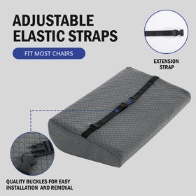 HOMBYS breathable fabric promotes cool seating during extended use
