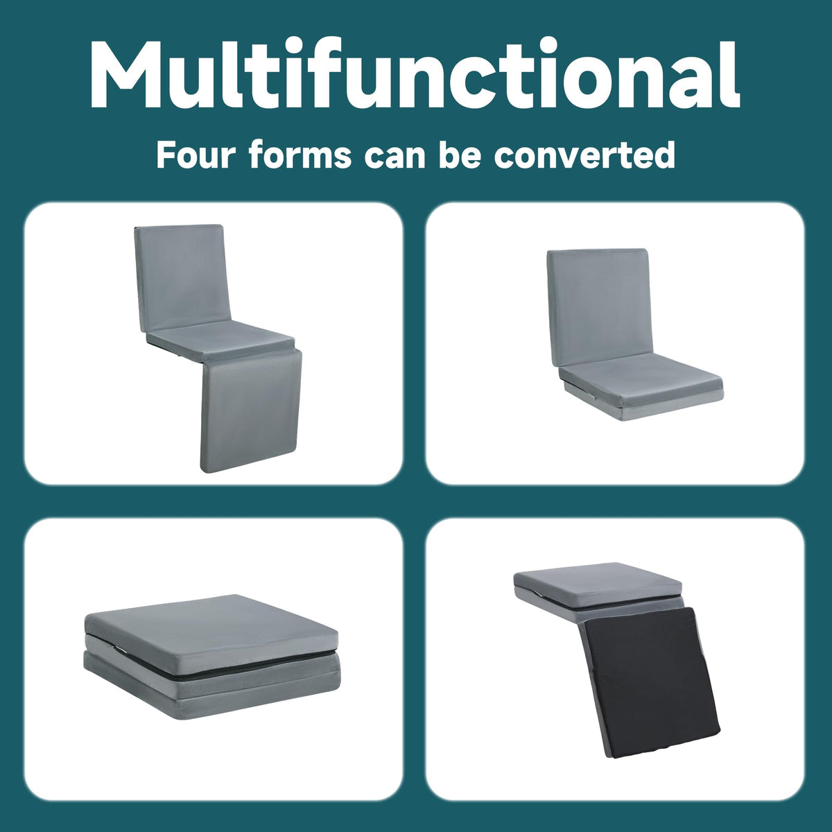 HOMBYS non-slip bottom keeps the cushion in place during use.