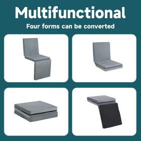 HOMBYS non-slip bottom keeps the cushion in place during use.