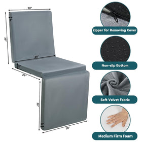HOMBYS back support pillow promotes better posture while relaxing.