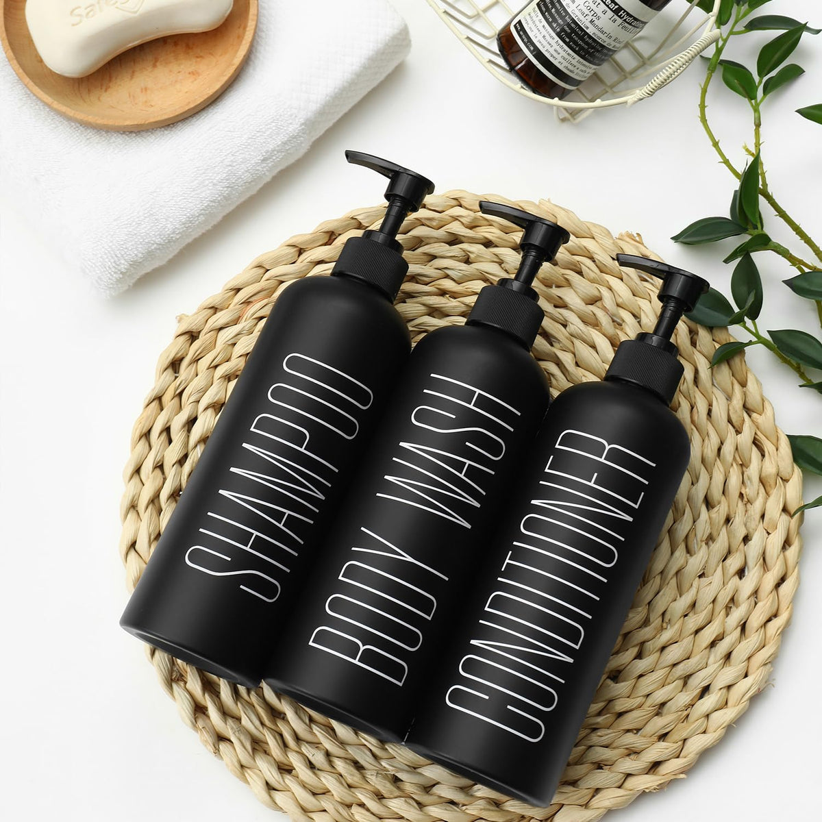 HOMCDALY bathroom shower set enhances organization and style.