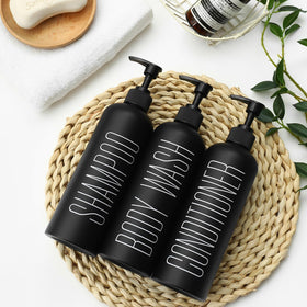 HOMCDALY bathroom shower set enhances organization and style.