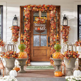 HOMCDALY seasonal sign ready for Valentine, Easter, Halloween, and Christmas themes