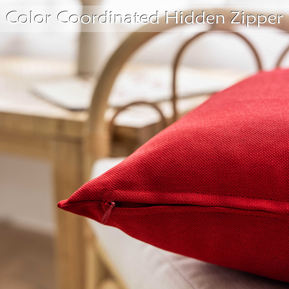 Home Brilliant waterproof outdoor pillow cover protecting cushions outdoors