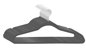 Home Expressions premium velvet hanger with ultra-thin profile for space saving and organization