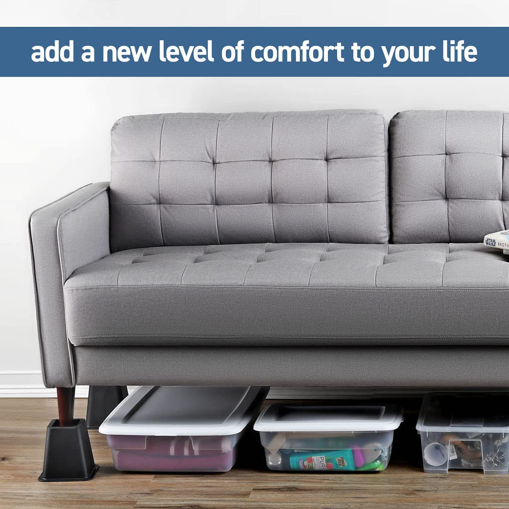 Home It floor-safe risers prevent scratches while lifting