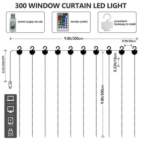 HOME LIGHTING adjustable brightness and timer options tailor the scene.