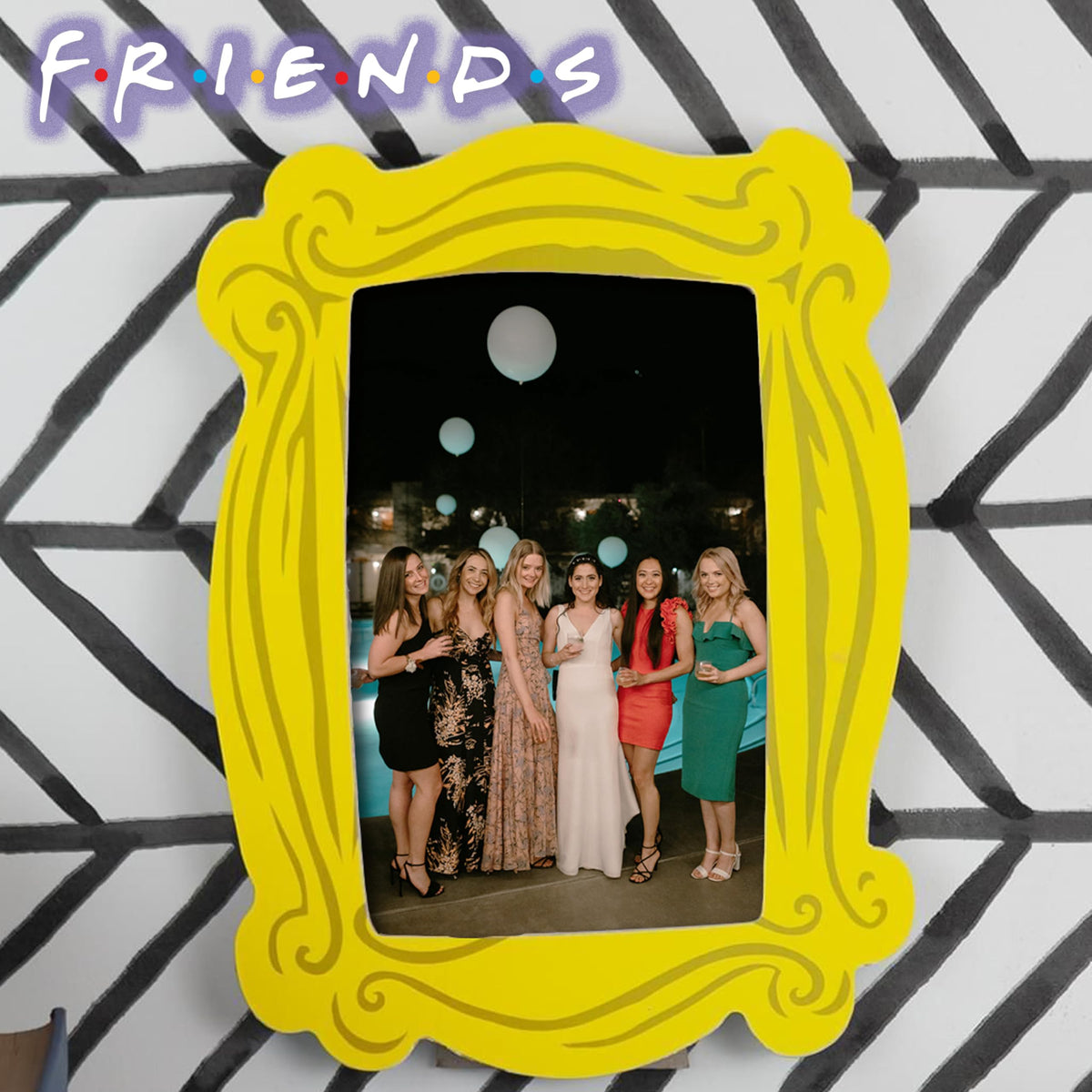 Yellow 4x6 photo frame ideal for home and office decor