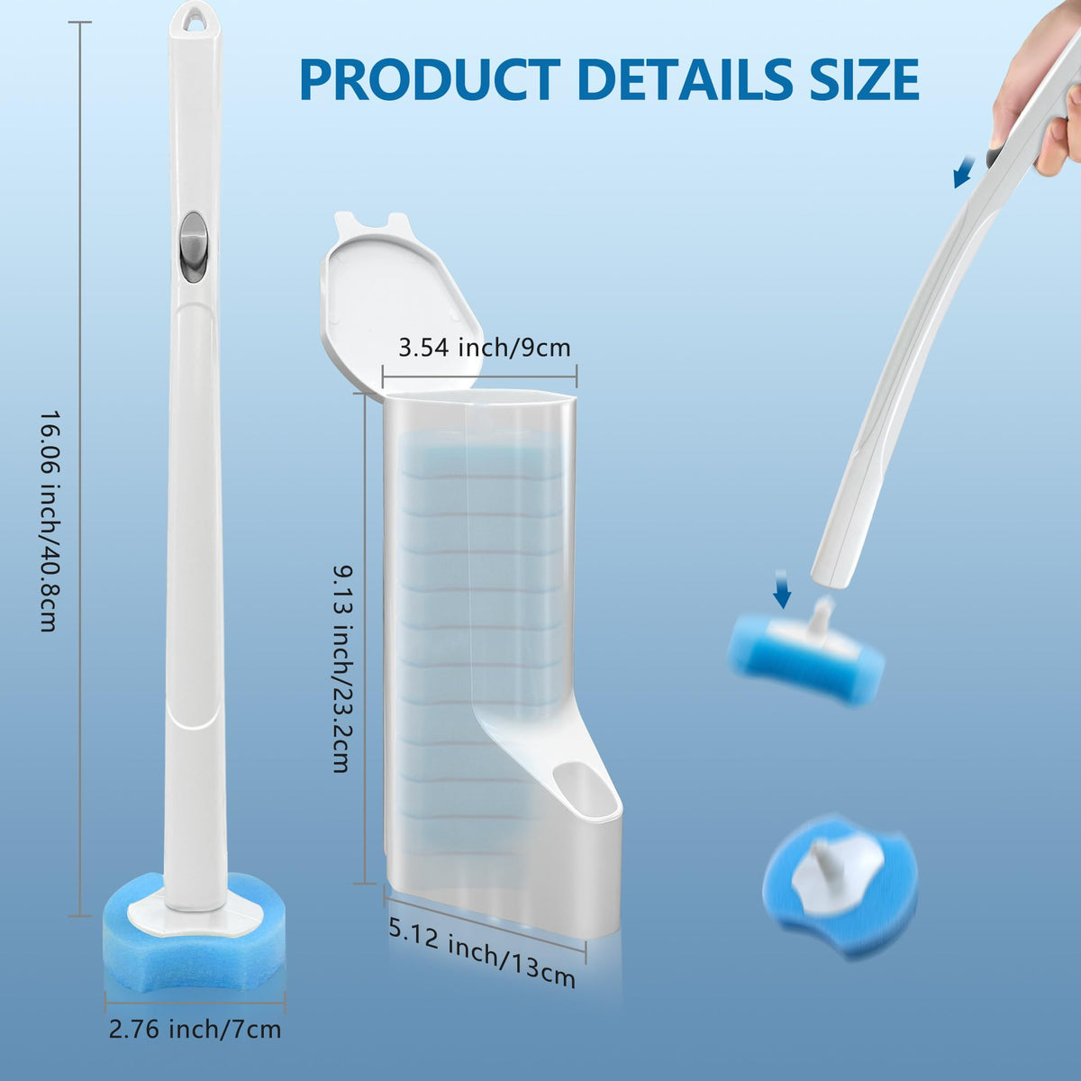 HOMEBETTER 144 count kit offers long lasting refills for monthly bathroom upkeep.