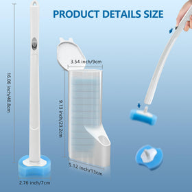 HOMEBETTER 144 count kit offers long lasting refills for monthly bathroom upkeep.