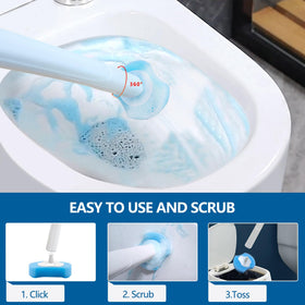 HomeBetter pre-loaded scrubbing liquid in each refill for fast scrubbing