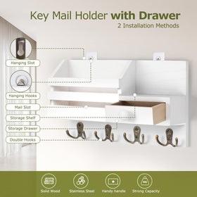 HOMEBROS adhesive installation option offers no-drill mounting versatility
