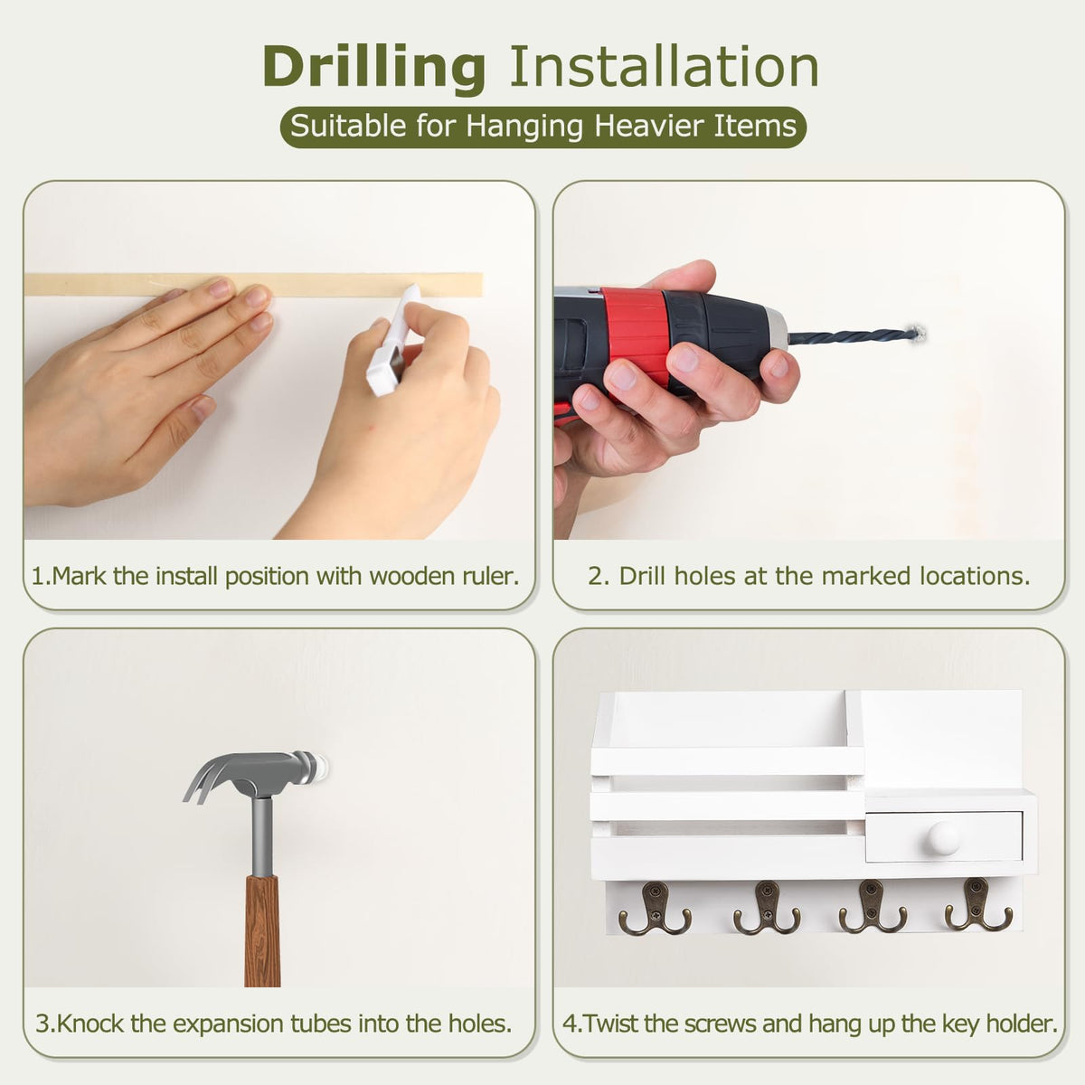 HOMEBROS durable wood and metal construction for long-lasting use
