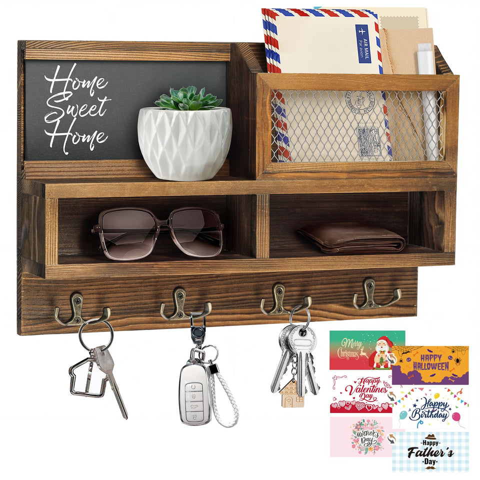 Homebros key holder wall mount showcasing organized entryway for easy access.