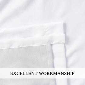 Homechoice Decor machine-washable curtains are easy to care for.