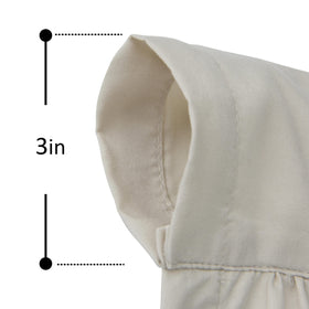 Homechoice Decor premium brushed microfiber with lining feels soft and blocks glare.