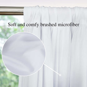 Homechoice Decor thermal insulated curtains with white liner block glare.