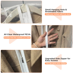 HomeClean 50gsm PE material bag, lightweight yet durable protection.