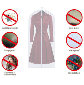 Dust-free storage helps maintain wardrobe freshness.