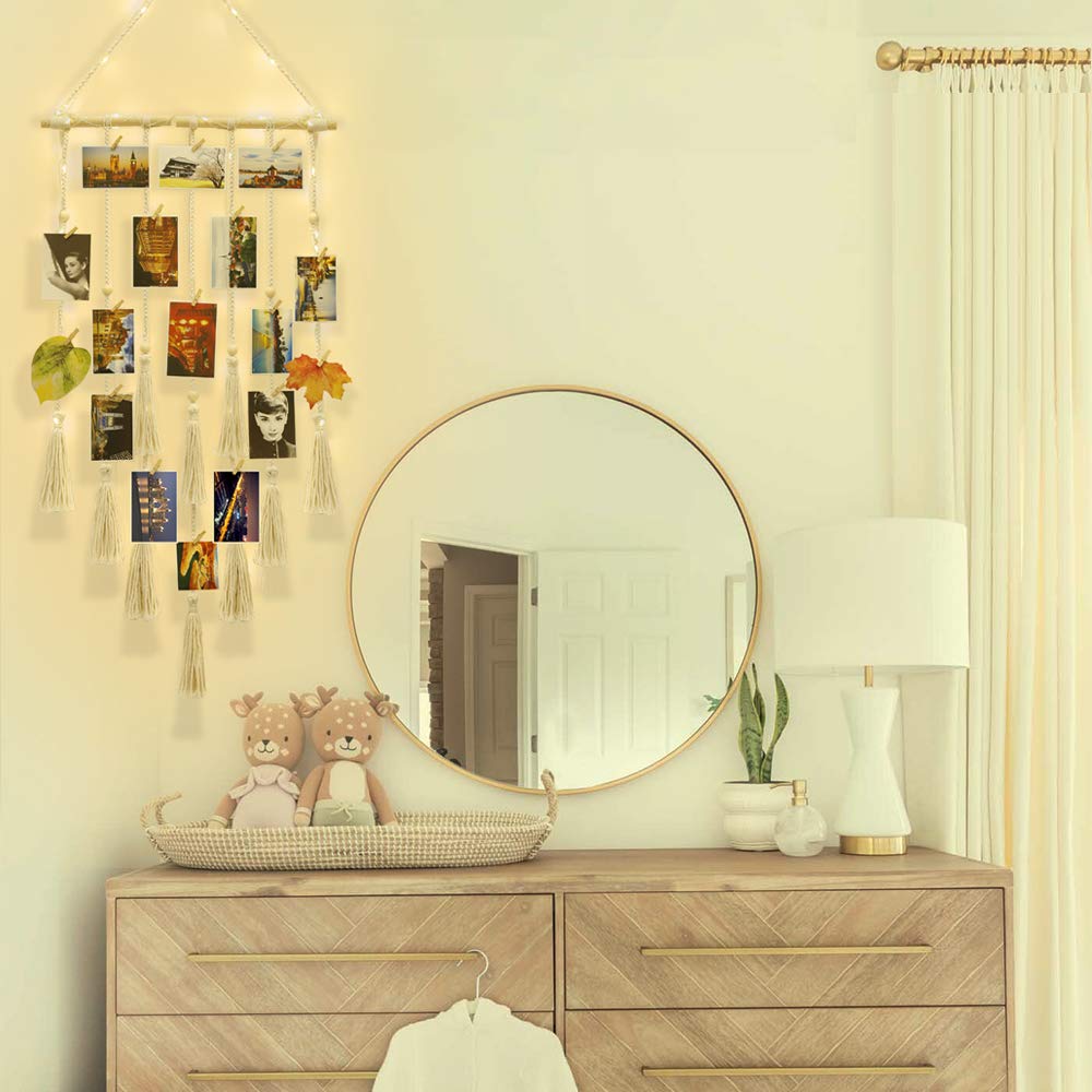 Homecor 3m LED lights provide warm illumination for your display.