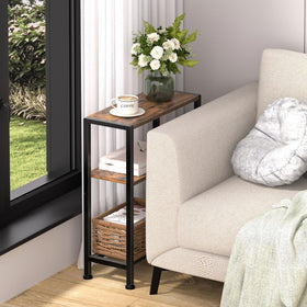 Homedawn close-up of sturdy metal frame providing table stability