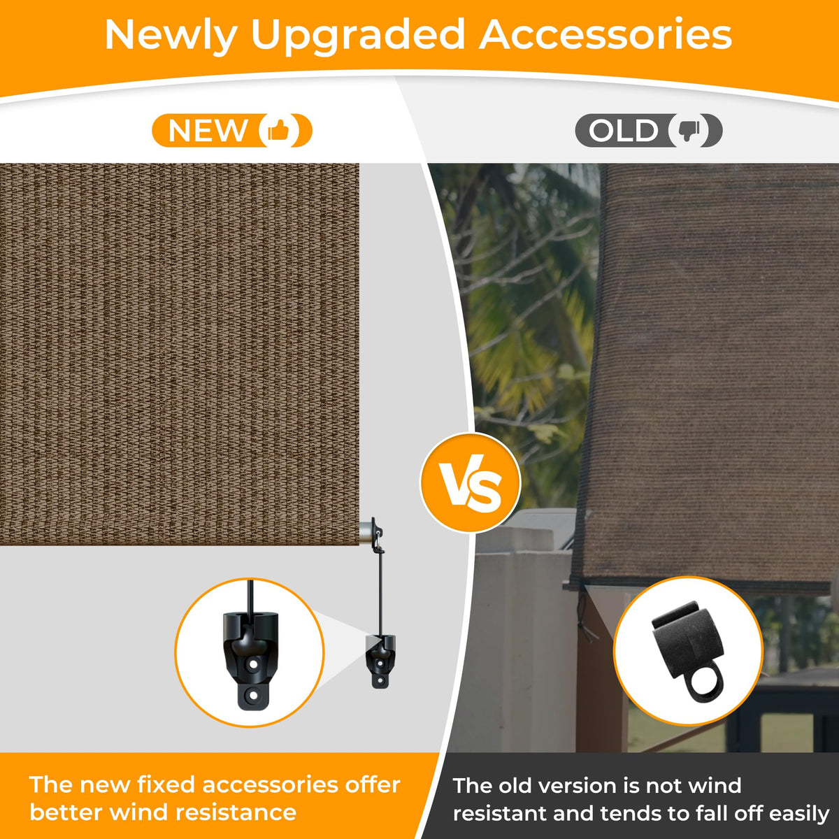 HOMEDEMO UV-blocking roller shade reduces glare while preserving natural light.