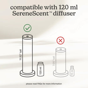 Homedics SereneScent Amalfi Bliss diffuser creating meditative room ambience