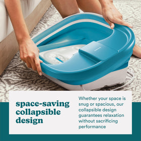 Homedics Smart Space Bubble Mate removable pumice stone for foot care.