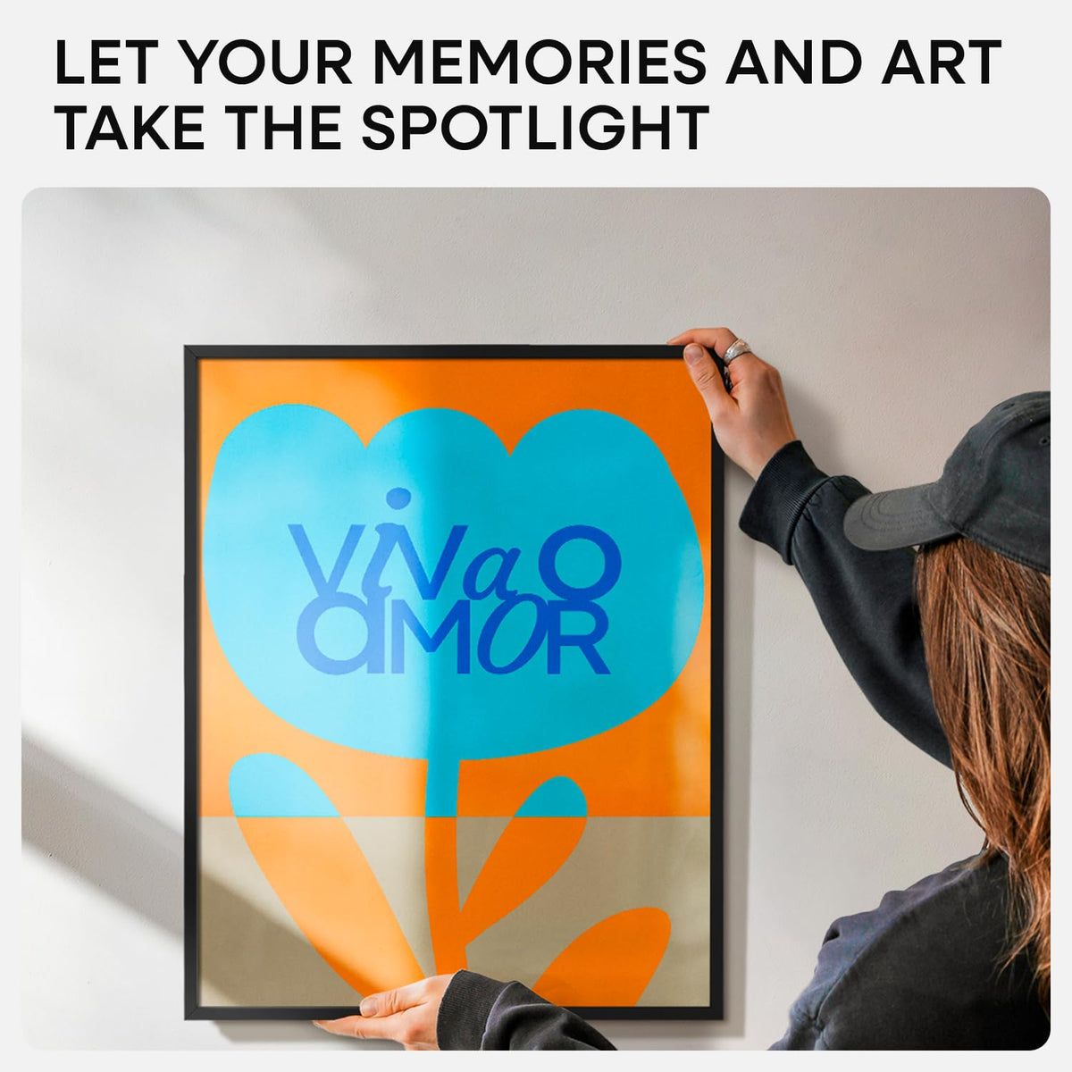 Homeforia 16x20 frame with 11x14 mat option creates gallery-ready spacing.