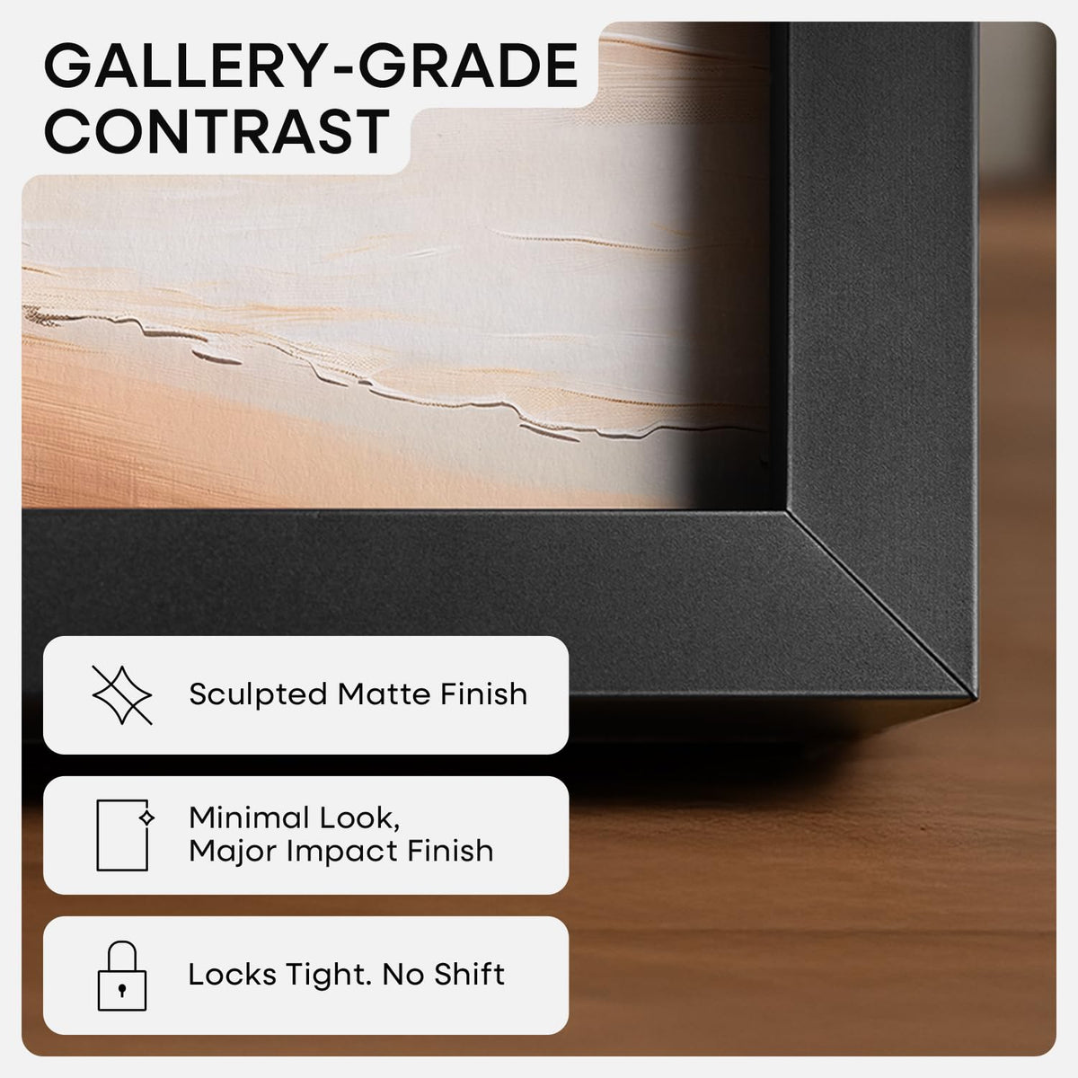 Homeforia 8x10 mat 5x7 inset demonstrates gallery-ready negative space.