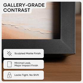 Homeforia 8x10 mat 5x7 inset demonstrates gallery-ready negative space.