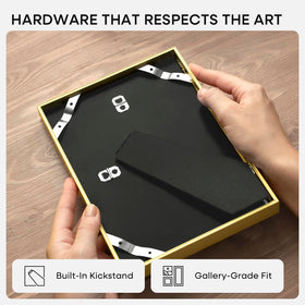 Homeforia frame packaged like a gift ready to give