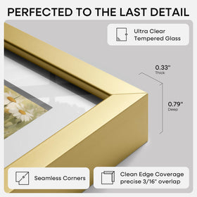 Homeforia wall kit included for flexible hanging and placement