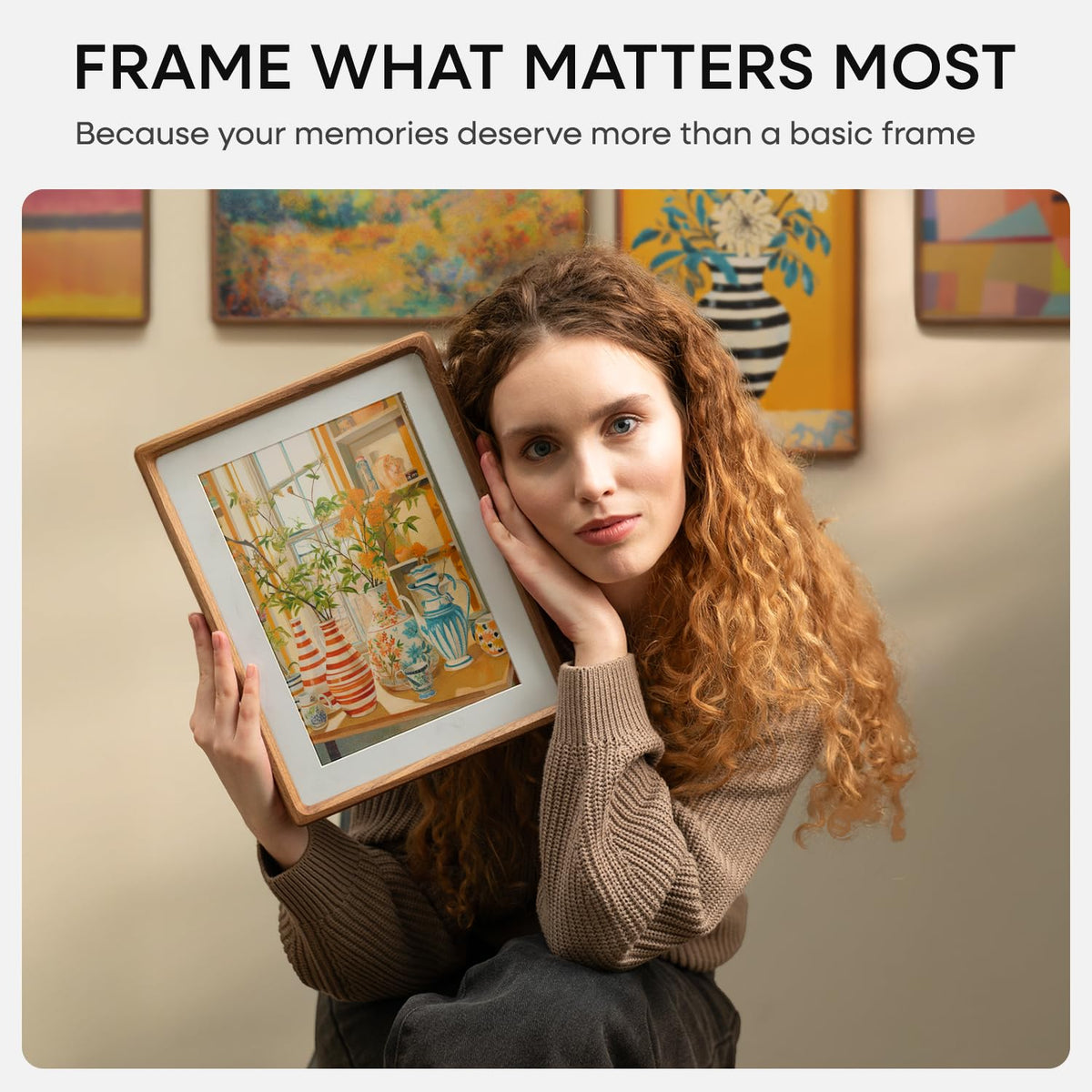 Homeforia 18x24 frame with mat showcases 16x20 photos beautifully.