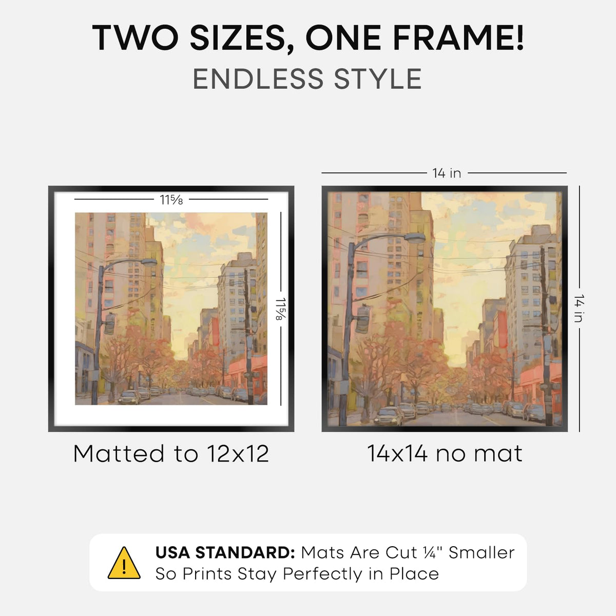 Homeforia tempered glass provides crisp, glare-free viewing