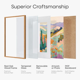 Homeforia setup-ready wall display for a polished gallery.