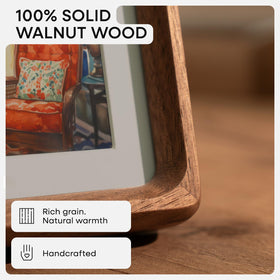 Homeforia tempered glass provides crystal-clear viewing for your photos.
