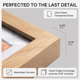Homeforia wall kit included makes hanging easy.