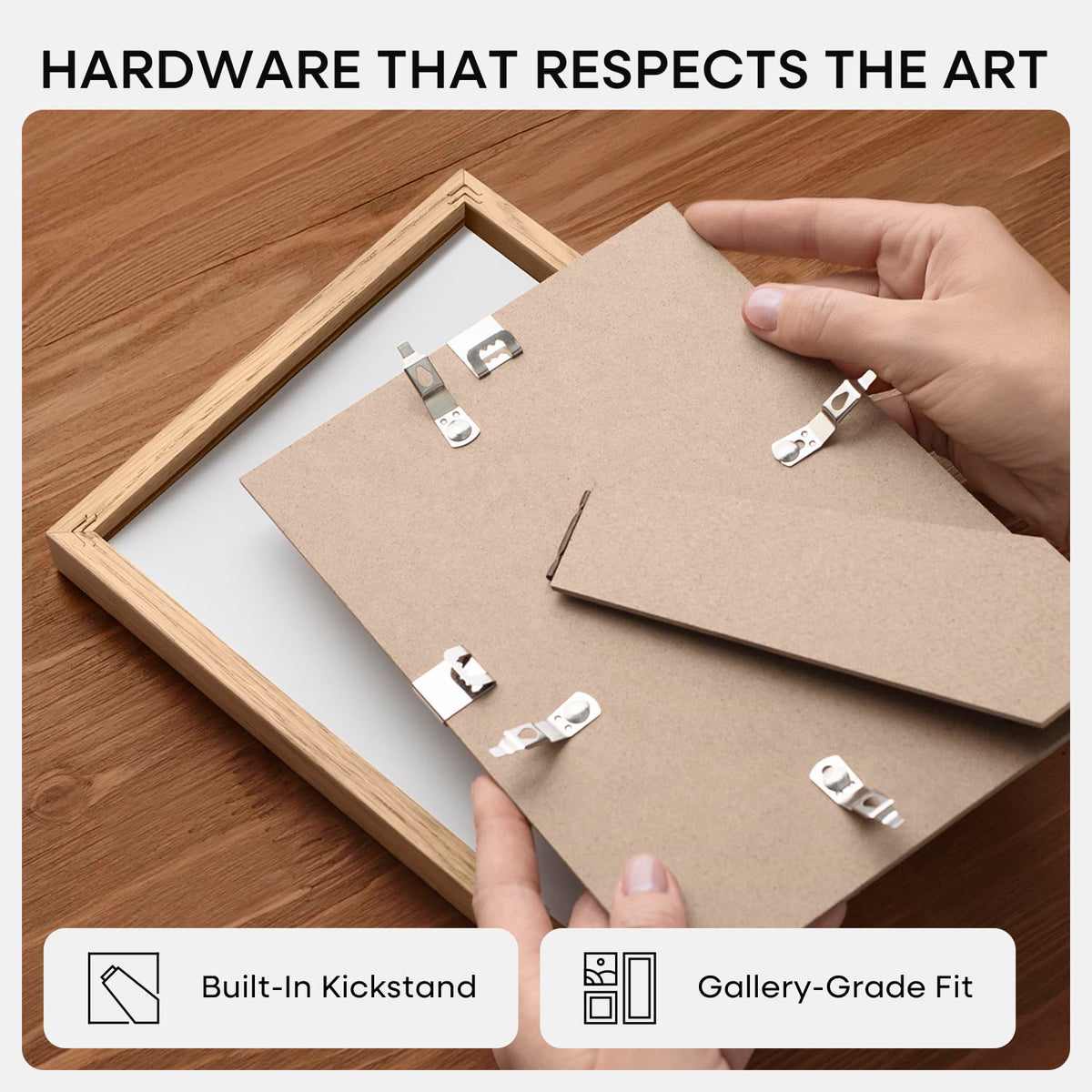 Homeforia wall kit included enables quick, secure mounting.