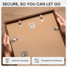 Homeforia wall kit included shows easy hanging and versatile placement.