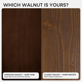 Homeforia Walnut 18-inch floating shelf dimensions chart for planning