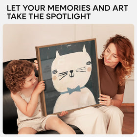 Homeforia frame with 16x20 mat offering gallery-ready negative space.