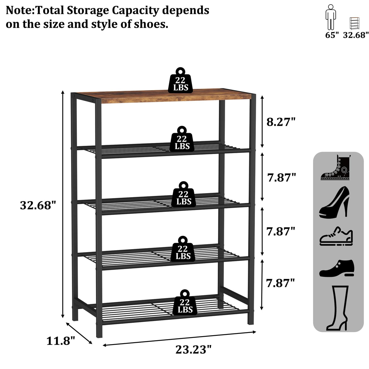 HOMEFORT entryway setting shows narrow-space fit in a doorway