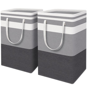 HomeHacks 2-Pack Large Laundry Basket ready for dorm use and daily sorting