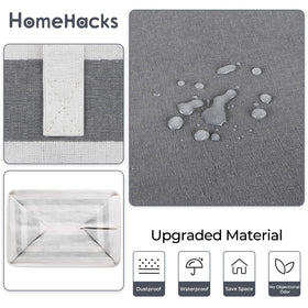 HomeHacks double reinforced handles provide comfortable grip