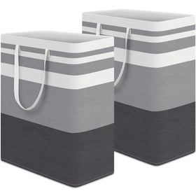 HomeHacks large laundry basket with 125L capacity for dorms and families.
