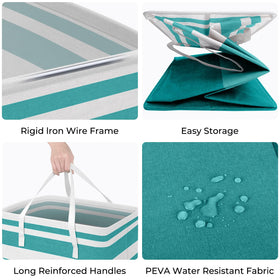 HomeHacks 88L capacity highlights space for clothes and toys.