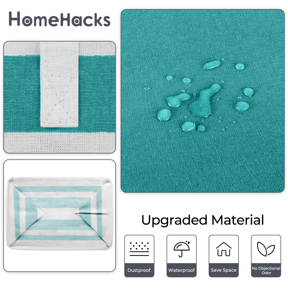 HomeHacks collapsible design for compact storage anywhere.