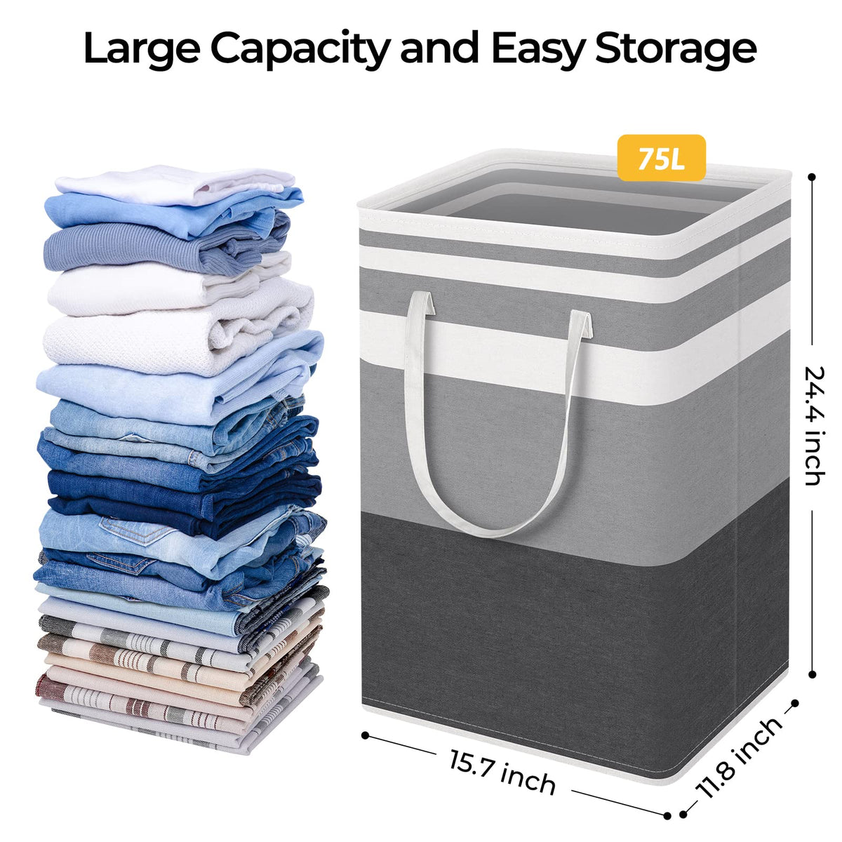 HomeHacks premium cotton flax fabric with waterproof interior for quick cleaning