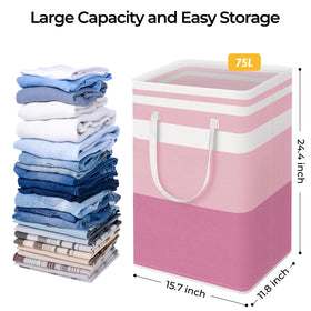 HomeHacks waterproof inside coating helps keep clothes dry and simple to wipe clean